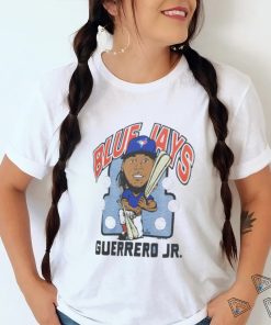 Vladimir Guerrero Jr. Toronto Blue Jays play baseball cartoon shirt