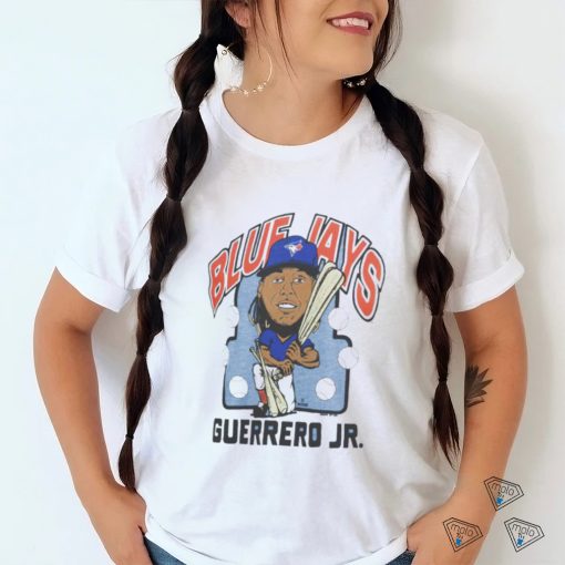 Vladimir Guerrero Jr. Toronto Blue Jays play baseball cartoon shirt