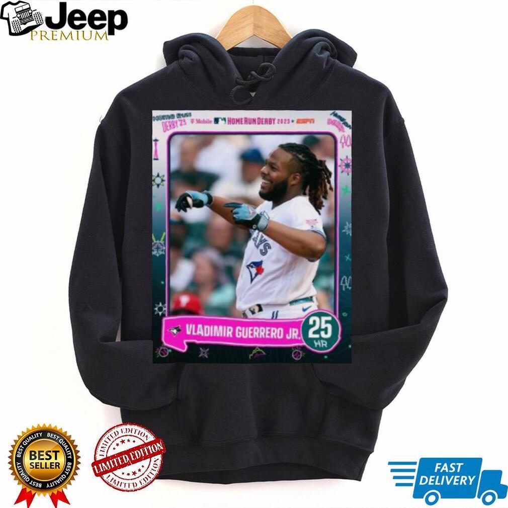 Product home run derby champ vlad guerrero jr.'s shirt, hoodie, sweater,  long sleeve and tank top