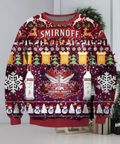 Vodka Smirnoff Ugly Christmas Sweater, Gift for Christmas Holiday