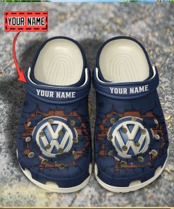 Volkswagen Break Cracked Hole Design Crocs