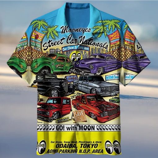 Volkswagen Mooneyes poster 3D Print Hawaiian Shirt