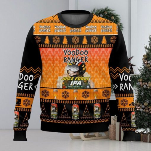 Voodoo Ranger Juice Force All Over Printed Ugly Christmas Sweater Trending Christmas Gift Ideas