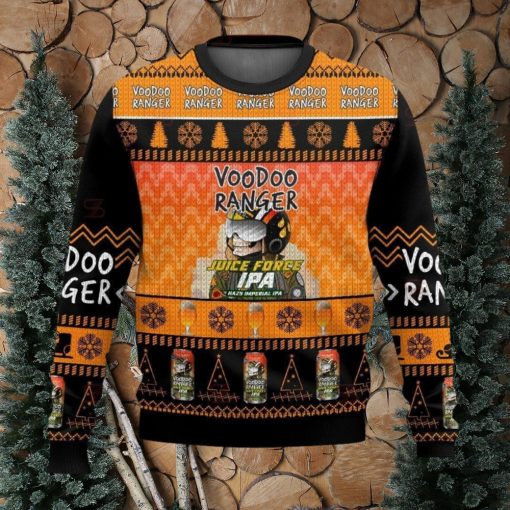 Voodoo Ranger Juice Force IPA Ugly Sweater Christmas 3D Printed