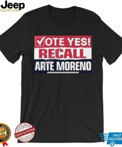 Vote Yes Recall Arte Moreno Hooded Sweatshirt