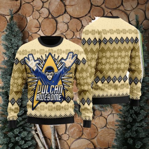 Vulcan Awesome Ugly Christmas Sweater Christmas Gifts Unisex