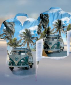 Vw Volkswagen Bus Set 3D Hawaiian Shirt And Short Gift For Men And Women