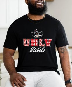 UNLV Rebels Patterned Letters Shirt