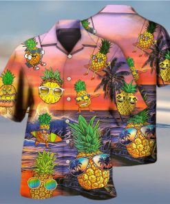 Fruit Pineapple Funny Summer Hawaiian Shirt