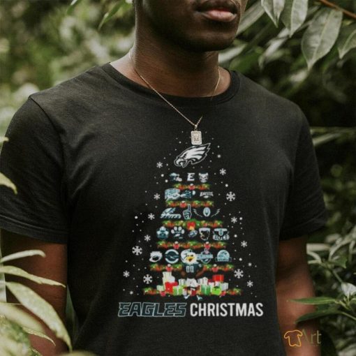 Philadelphia Eagles Christmas Eagles Tree Shirt