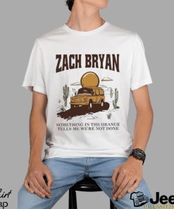 Zach Bryan T Shirt Something in The Orange Song Gift for Country Music Lover