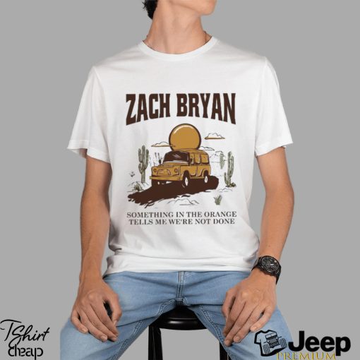 Zach Bryan T Shirt Something in The Orange Song Gift for Country Music Lover