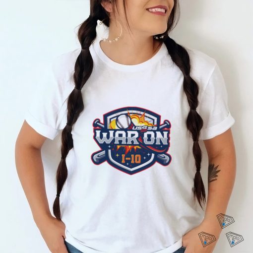 USSSA Florida Baseball War On I 10 2023 logo shirt