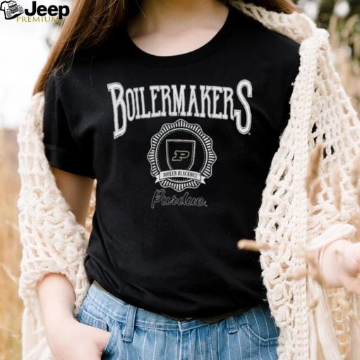 WEAR by Erin Andrews Purdue Boilermakers Black Vintage Shirt