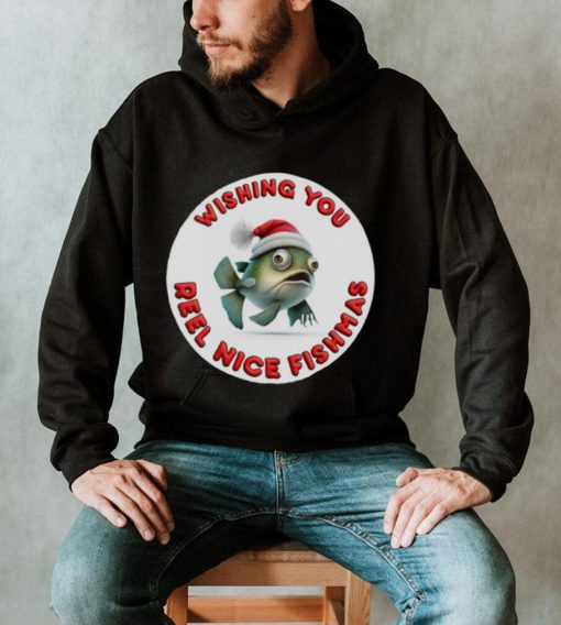 WISHING YOU REEL NICE FISHMAS FUNNY CHRISTMAS SHIRT