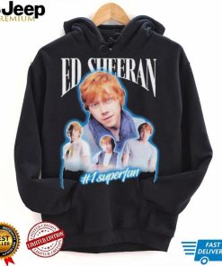 Official Ed sheeran 1 superfan T shirt