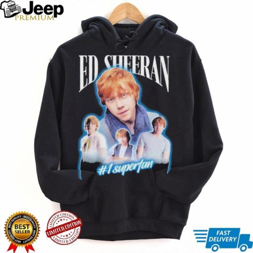 Official Ed sheeran 1 superfan T shirt