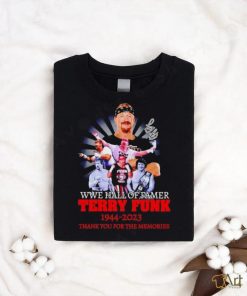 WWE Hall of Famer Terry Funk 1944 2023 thank you for the memories shirt