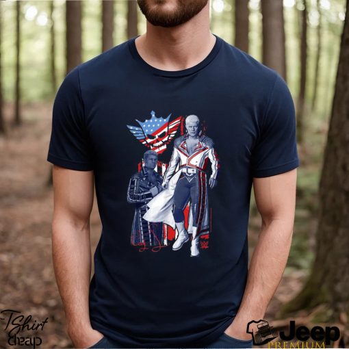 WWE Patriotic Cody Rhodes Full Body Americana Shirt