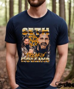 WWE Seth Freakin Rollins Shiny Golden Portrait T Shirt