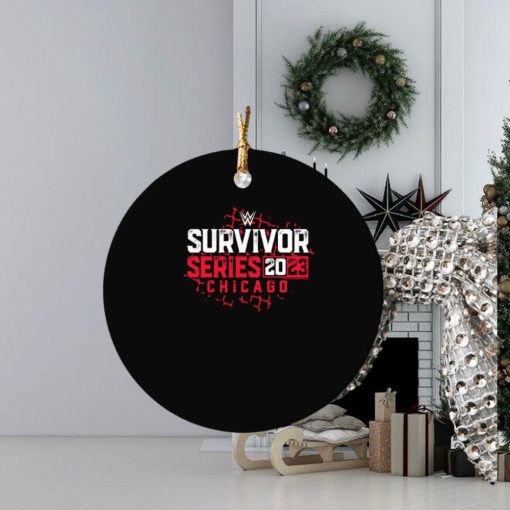 WWE Survivor Series 2023 Chicago Chain Link Fence Ornament