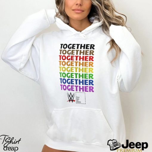 WWE Together Pride T shirt