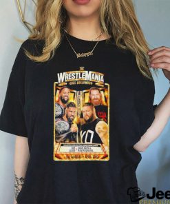 WWE WrestleMania 39 The Usos Vs Sami Zayn And Kevin Owens Shirt