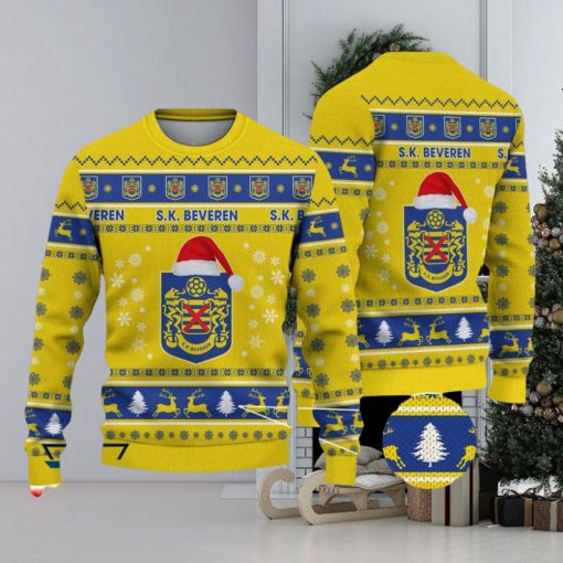 Waasland Beveren Ugly Christmas Sweater Great Gift For Fans