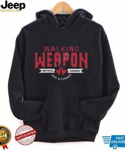 Walking Weapon Ontario Canada Josh Alexander shirt