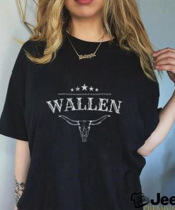 Wallen Distressed Font Shirt