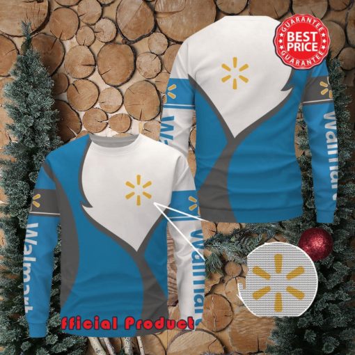 Walmart Logo Design Trending Ugly Christmas Sweater