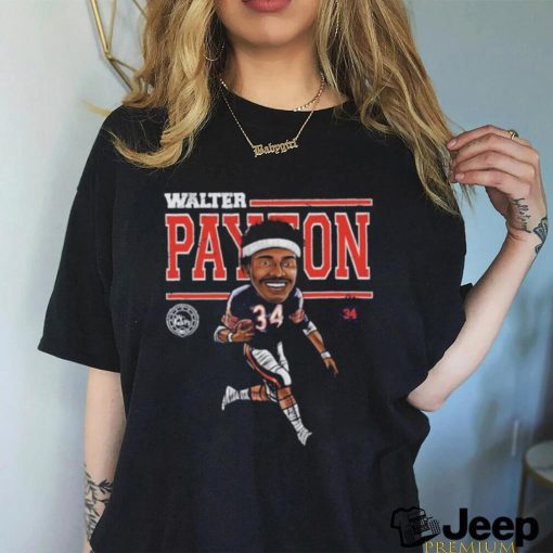 Walter payton cartoon shirt