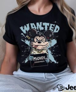 Wanted Mickey Mens T Shirt