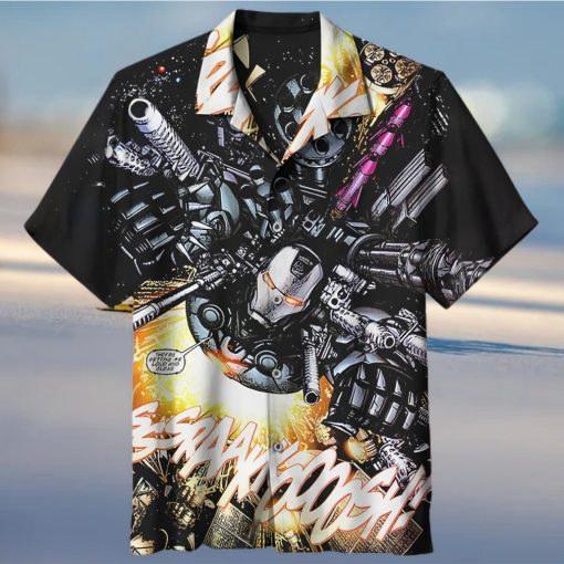 War Machine 2017 Film 3D All Print Hawaiian Shirt