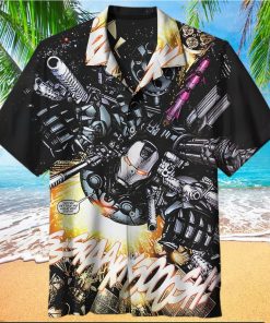 War Machine 2017 Film 3D All Print Hawaiian Shirt