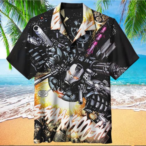 War Machine 2017 Film 3D All Print Hawaiian Shirt