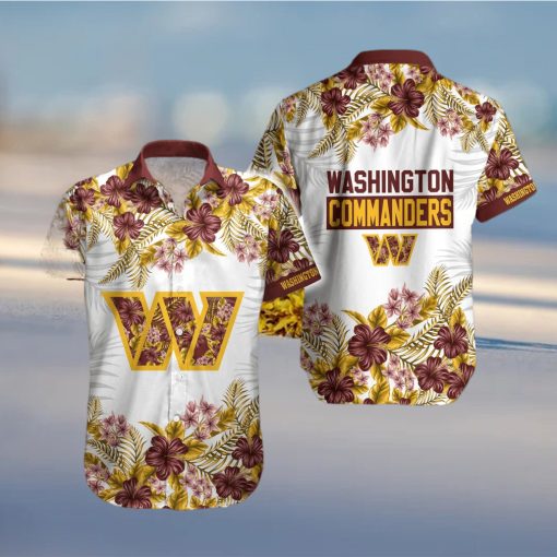 Washington Commanders 3D Hawaiian Shirt And Shorts For Men And Women Gift Fans