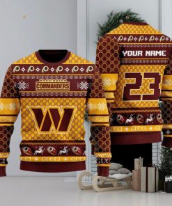 Washington Commanders Cool Christmas Sweater For Fans