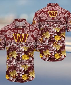 Washington Commanders Hawaii Shirt Trending Summer For NFL Fans