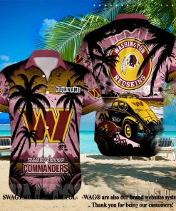 Washington Commanders NFL Custom Full Print Classic Hawaiian Shirt