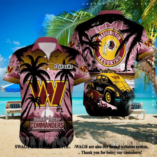 Washington Commanders NFL Custom Full Print Classic Hawaiian Shirt