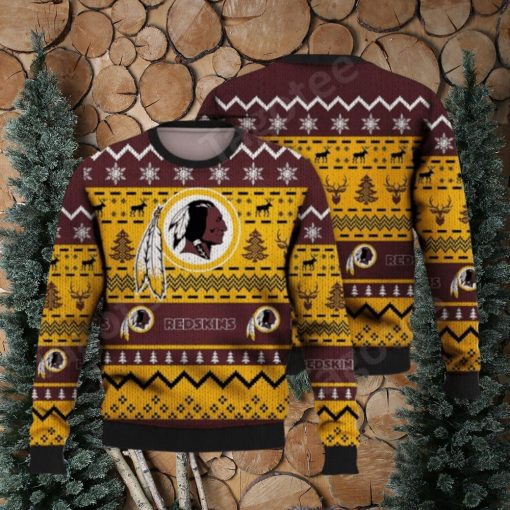 Washington Commanders RedSkins Nfl Football Ugly Christmas Sweaters