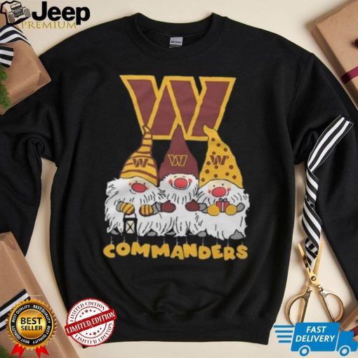 Washington Commanders The Gnomes Christmas Shirt