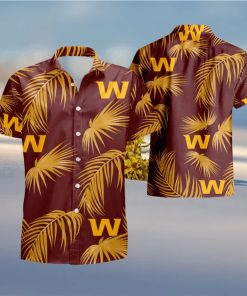 Washington Football Team Flower Set 3D Hawaiian Shirt And Short Gift For Men And Women