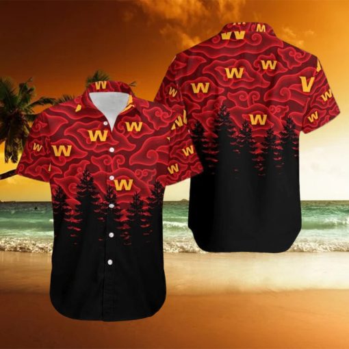 Washington Football Team Ninja Cloud Blackest Hawaiian Shirt Holiday Gift For Halloween