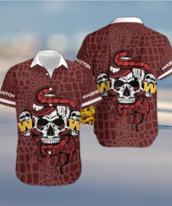Washington Football Team Snake And Skull Octopus Hawaiian Shirt Gift For Halloween