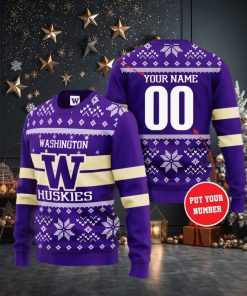 Washington Huskies Custom Personalized