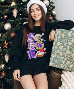 Washington Huskies Football Ho Ho Ho Christmas Shirt