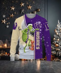 Washington Huskies Funny Grinch Ugly