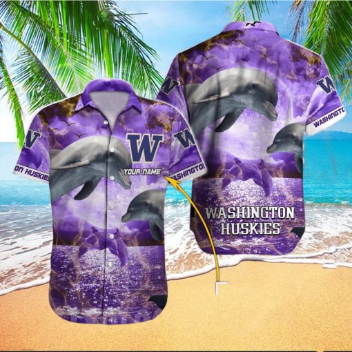 Washington Huskies NCAA All Over Printed Unisex Hawaii Shirt